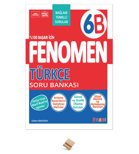 Fenomen 6. Sınıf Maarif 6B Türkçe Soru Bankası + Telefon Standı