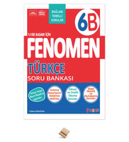 Fenomen 6. Sınıf Maarif 6B Türkçe Soru Bankası + Telefon Standı