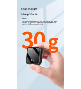 Lexroo Kablosuz Yaka Mikrofonu Çiftli Mikrofon iPhone 15 16 17 ile Uyumlu TYPE-C/Lightning Portlu
