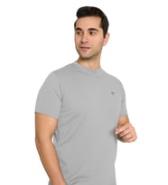 Crozwise Waffle Sıfır Yaka Tişört Bej 7151-05