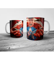 Pixxa Captain America Brave New World Red Hulk Kupa Bardak Model 3