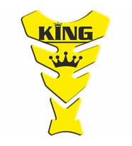 Universal Motosiklet Tank Pad Sarı King