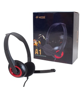 Magicvoice A1 Misde Kulaküstü Mikrofonlu Kulaklık 3.5mm Jack Girişli Tek Soket Kulaklık