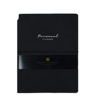 VICTORIA'S JOURNALS 1819 KUKA SOFT KAPAK NOTEBOOK 14.8x21cm A5 80gr.96YP. ÇİZGİLİ DEFTER SİYAH
