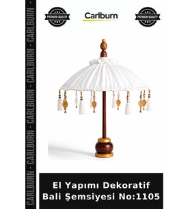 Özel Üretim Etkinlik Bahçe Aksesuarı El Yapımı Dekoratif Bali Şemsiyesi No:1105