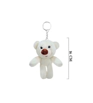 Sevimli Ayıcıklı Peluş Anahtarlık 16 cm (Çok Renkli)