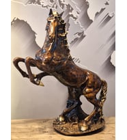 ŞAHLANAN SARI YELELİ AT BİBLO 50 cM
