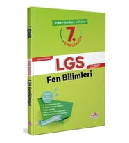 Editör Yayınları 7. Sınıflar İçin Giriş Seviyesi LGS Fen Bilimleri