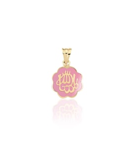 Pembe Mineli Dua Kolye Ucu
