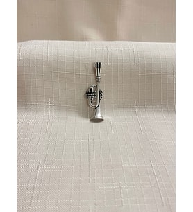 TROMPET 925 AYAR GÜMÜŞ ERKEK KOLYE UCU