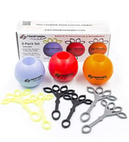 MSD HAND MASTER PLUS PARMAK VE EL EGZERSİZ 
GÜÇLENDİRME KUVVETLENDİRİCİ
 3 LÜ SET
