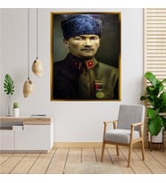 ÇERÇEVELİ ATATÜRK TABLO S499