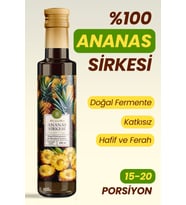 Ananas Sirkesi - Doğal Fermantasyon, %100 Doğal, Katkısız, 250 ml