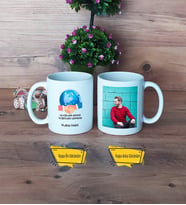 Uluslararası İlişkiler Uzmanı Kupa Bardak Beyaz Fotoğraflı