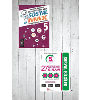 Ata 5.Sınıf Sosyal Max Soru Bankası -27 Deneme Sınavı