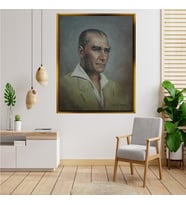 ÇERÇEVELİ ATATÜRK TABLO S768