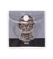 Vuki Küp Bloknot Simli Sulu 6.3 x 6.3 Cm Kedi Desenli Sulu ve Simli Küp Bloknot