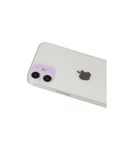 İphone 12 Rainbow Kamera Lens Koruma Cam - Mor