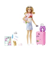 Mattel Barbie Seyahatte Bebeği Aksesuarları HJY18