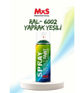 MxS RAL 6002 Yaprak Yeşil Akrilik Sprey Boya 400 ML