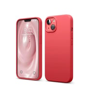 Apple iPhone 14 Kılıf First Silikon - Kırmızı