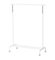 Ayaklı Askılık 111x126/175 cm MeridyenDukkan Dilsiz Uşak Beyaz Renk Ayaklı Elbise Askılığı Metal