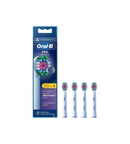 Oral-B Pro 3D White X-Filament Şarjlı Diş Fırçası Yedek Başlığı 4 Adet