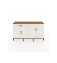 Hyperion Konsol 5 Raflı 2 Çekmeceli 4 Kapaklı 176x44x99 Çam-Aytaşı