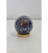 Orgonit Küre Lapis Lazuli Ve Bakır Karışımlı 17OL