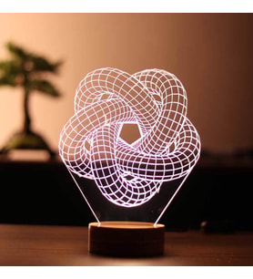 3 Boyutlu Torus Spiral Lamba