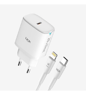 C308 Safe Type-C Lightning Cable 20W Fast Charger