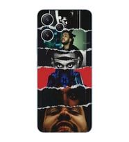 Xiaomi Redmi 12 Uyumlu Uyumlu The Weeknd Tasarımlı Şeffaf Telefon Kılıfı