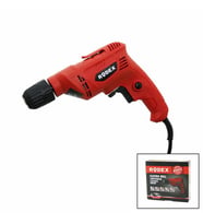KABLOLU ELEKTİRİKLİ MATKAP 0-2600 RPM 450W AHŞAP: 25MM - METAL:10MM RDX-1504