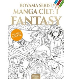 Manga Boyama Cilt I: Fantasy