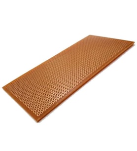 Plaket Bakır Delikli 10x15 Cm Pertinaks Levha