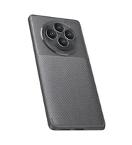 Oppo Reno 11 FS Kılıf Auto Focus Karbon Kapak - Gri