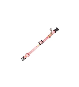 Flamingo Desenli Yavru Kedi Tasması 15-22 cm. Pembe