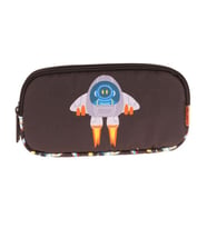 Kaukko Kids 3 Bölmeli Kalem Çantası Leather Rocket L8264