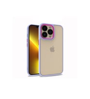 Apple iPhone 13 Pro Uyumlu Kılıf Zore Flora Kapak (Lila)