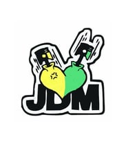 Gogo 75x75mm Jdm Sticker