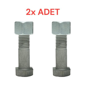 Alpler Normal Ayak Çizel Kelepçe Civata-10.9 Çlk-2 Adet