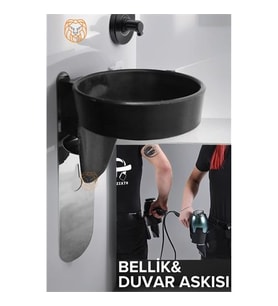 Kuaför Belliği Fön Saç Kurutma Bel Askısı