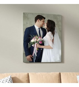 Kanvas 30x50 cm istenilen resimle (Çok Renkli)