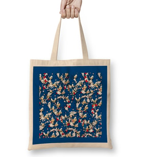 Sonic The Hegdehog Modern All Over Print Bez Çanta Uzun Saplı