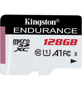 Kingston High-Endurance 128Gb Microsd Hafıza Kartı, Güvenlik Ve Araç Kameraları İçin 95Mb/S-45Mb/S O (Çok Renkli)