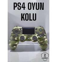 Northcity PS4 Kablosuz Oyun Kolu Kamuflaj Desenli Joystick - Bluetooth & Ergonomik Tasarım
