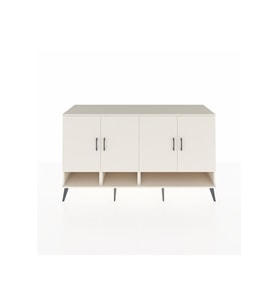 Kronos Konsol 6 Raflı 4 Kapaklı 176x59x99 Aytaşı-Aytaşı/Çam