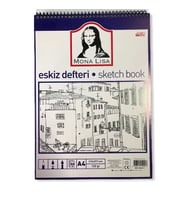 MONA LISA MN13-4 ESKİZ DEFTERİ A4 120 G 50 YP TELLİ