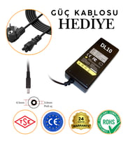 Dell inspiron LA45NM140 HA45NM140 45W 19.5V 2.31A Notebook Adaptörü Güç Kaynağı (Siyah)