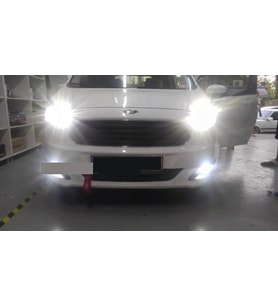 Ford Courier Turneo Gündüz Ledli Uzun LED Far Ampulu FEMEX Gt Nano Plus H15